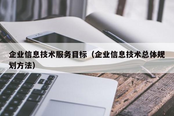 企业信息技术服务目标（企业信息技术总体规划方法）