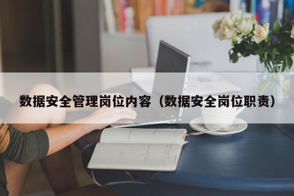 数据安全管理岗位内容（数据安全岗位职责）