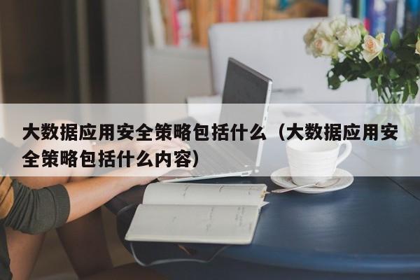 大数据应用安全策略包括什么（大数据应用安全策略包括什么内容）
