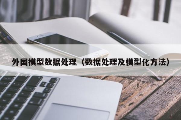 外国模型数据处理（数据处理及模型化方法）