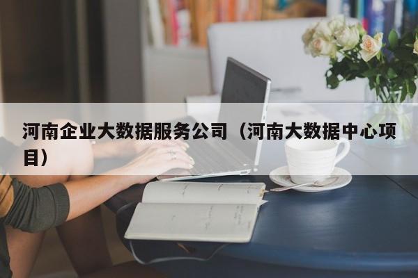 河南企业大数据服务公司（河南大数据中心项目）