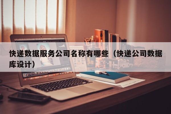 快递数据服务公司名称有哪些（快递公司数据库设计）